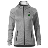 Da Oid Sinzer Bulldog Stretch Fleece Damen Grau Meliert Krottenhausmuehle Front
